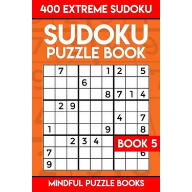 Sudoku Puzzle Book 5: 400 Extreme (Very Hard) Sudoku