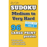 David Karn Sudoku - Medium to Very Hard Vol 2: 96 Puzzles, Travel Size, Large Print, 36 pt font size, 1 puzzle per page