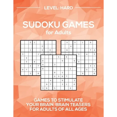 Sudoku Games for Adults Level: Hard