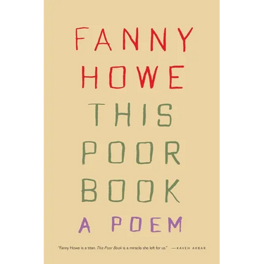 This Poor Book: A Poem