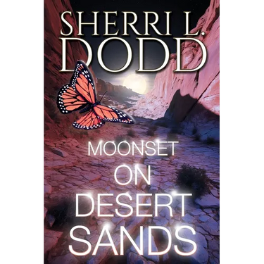 Moonset on Desert Sands