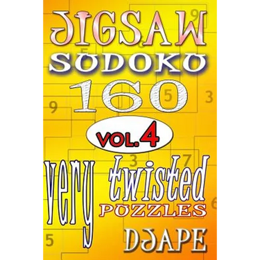 Jigsaw Sudoku vol. 4: 160 very twisted puzzles