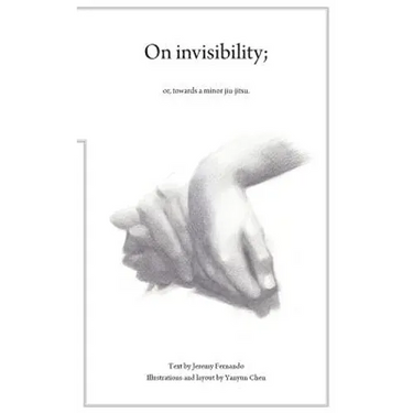 On Invisibility; or, towards a minor jujitsu