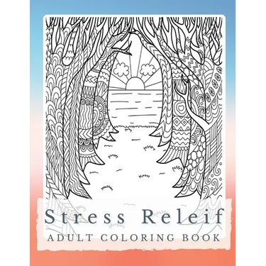 Peaceful Patterns: A Stress Relief Coloring Book for Adults - Discover Serenity, Unleash Imagination, and Find Balance through Intricate Coloring