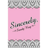 Sincerely