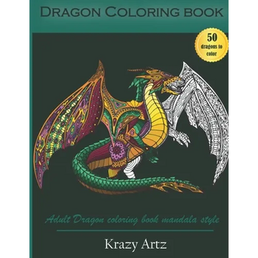 Dragon Coloring book: Adult Dragon Coloring Book Mandala Style