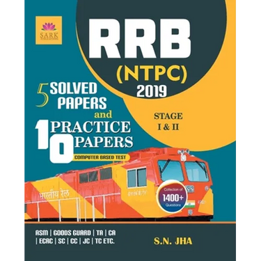 Rrb Ntpc 5 Solved and 10 Practice Papers 2019