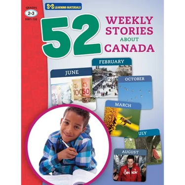 52 Weekly Nonfiction Stories About Canada Grades 2-3