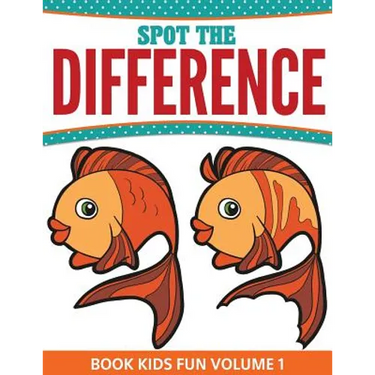 Spot The Difference Book Kids Fun