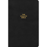 CSB Coach's Bible, Revised and Updated, Optimal Type, Black Leathertouch: Devotional Bible for Coaches