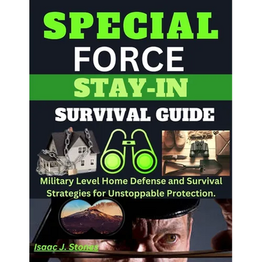 Special Forces Stay-In Survival Guide: Military Level Home Defense and Survival Strategies for Unstoppable Protection.