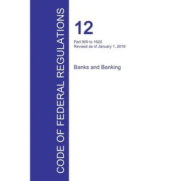 Code of Federal Regulations Title 12, Volume 8, January 1, 2016