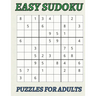 Easy Sudoku Puzzles for Adults: Large-print easy sudoku puzzles for adults puzzle book with 50 games to enjoy