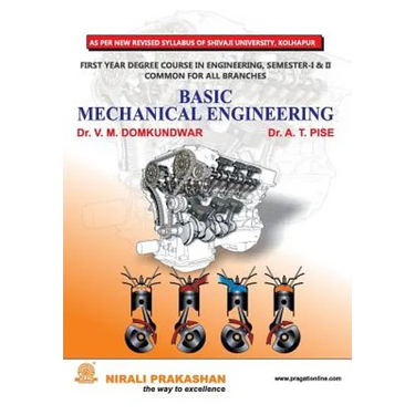 Basic Mechanical Engineering (Fe Sem. I, SU)