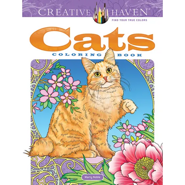 Creative Haven Cats Coloring Book