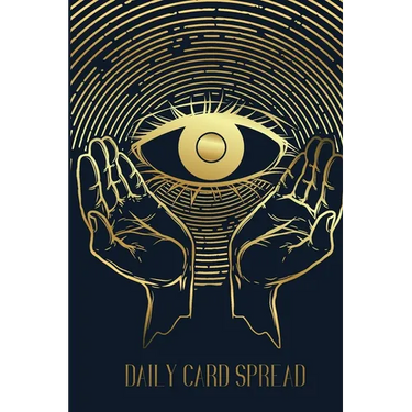Daily Card Spread: Tarot 3 Card Spread Tracker - Gift For Cardreaders