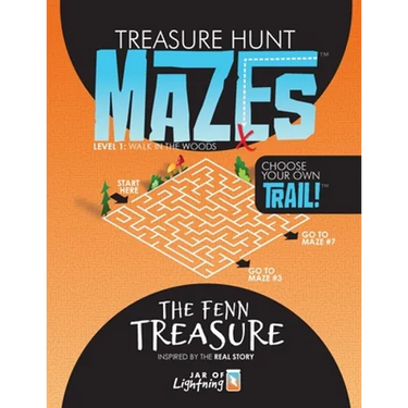 Treasure Hunt Mazes, The Fenn Treasure: Level 1, Choose Your Own Trail!