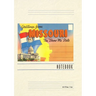 Vintage Lined Notebook Postcard Folder, Greetings from Missouri