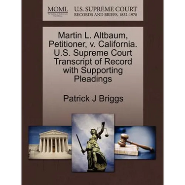 Martin L. Altbaum, Petitioner, V. California. U.S. Supreme Court Transcript of Record with Supporting Pleadings