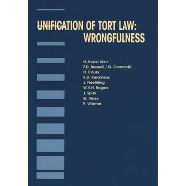 Unification of Tort Law: Wrongfulness