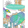 Summer Coloring Book Stress Relieving Summer Designs