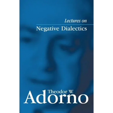 Lectures on Negative Dialectics: Fragments of a Lecture Course 1965/1966