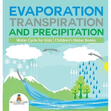 Evaporation, Transpiration and Precipitation Water Cycle for Kids Children's Water Books