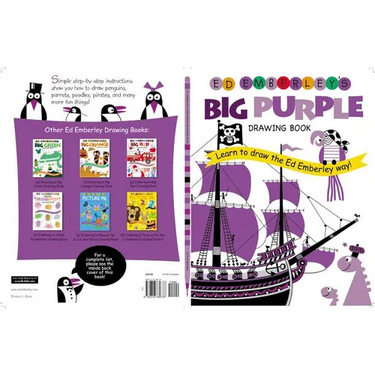 Ed Emberley's Big Purple Drawing Book