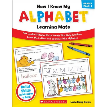 Now I Know My Alphabet Learning Mats
