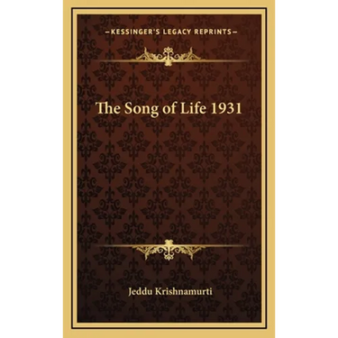 The Song of Life 1931