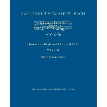 Quartets for Keyboard, Flute, and Viola, Wq 93-95
