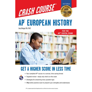 Ap(r) European History Crash Course, Book + Online: Get a Higher Score in Less Time
