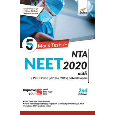 5 Mock Tests for NTA NEET 2020 with 2018 & 2019 Question Papers - 2nd Edition