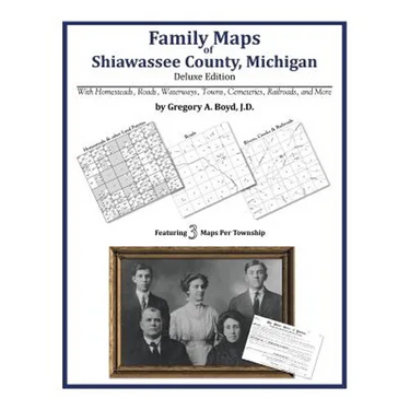 Family Maps of Shiawassee County, Michigan