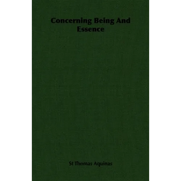 Concerning Being and Essence