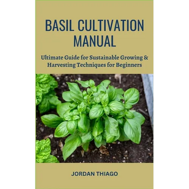 Basil Cultivation Manual: Ultimate Guide for Sustainable Growing & Harvesting Techniques for Beginners
