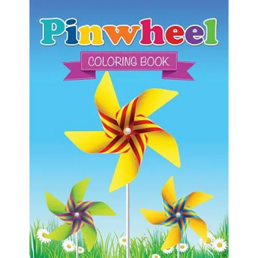Pin Wheel Coloring Book