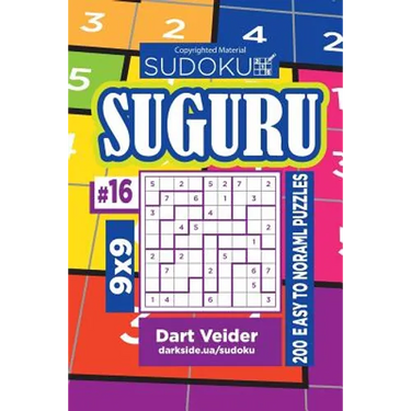 Sudoku Suguru - 200 Easy to Normal Puzzles 9x9 (Volume 16)