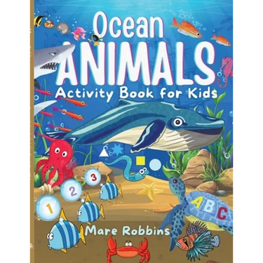 Ocean Animals Activity Book for Kids