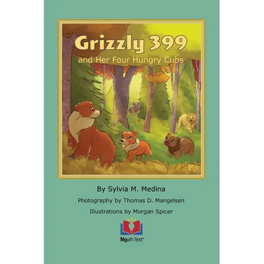 Grizzly 399 and Her Four Hungry Cubs
