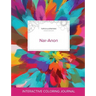 Adult Coloring Journal: Nar-Anon (Turtle Illustrations, Color Burst)