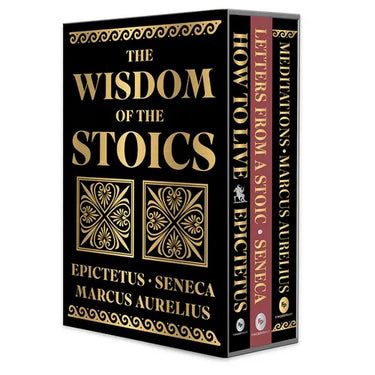 The Wisdom of the Stoics Boxed Set (Deluxe Hardbound Edition)