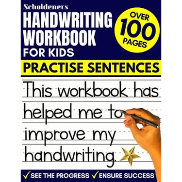 Handwriting Workbook for Kids: Practise Sentences