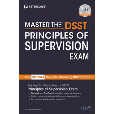 Master the Dsst Principles of Supervision
