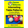Carom Billiards: Interesting Table Patterns: 3-Cushion Billiards Championship Shots