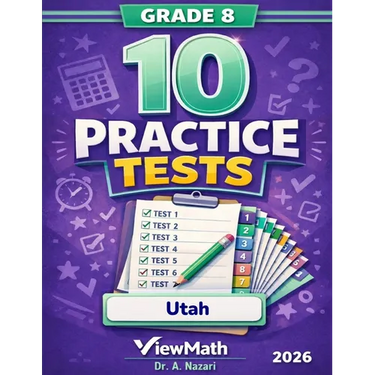10 Utah RISE Grade 8 Math Practice Tests: The Ultimate Test Prep Collection with Answer Explanations