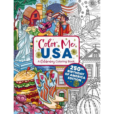 Color Me USA: 50 Adventurous Coloring Pages