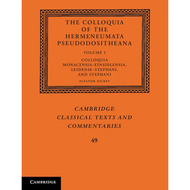 The Colloquia of the Hermeneumata Pseudodositheana