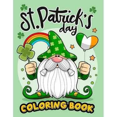 St. Patrick's Day Coloring Book: Irish Delights