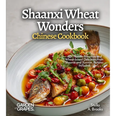 Shaanxi Wheat Wonders, Chinese Cookbook: 60+ Noodle Novelties and Wheat-based Delicacies from Shaanxi and Yunnan, Pictures Included